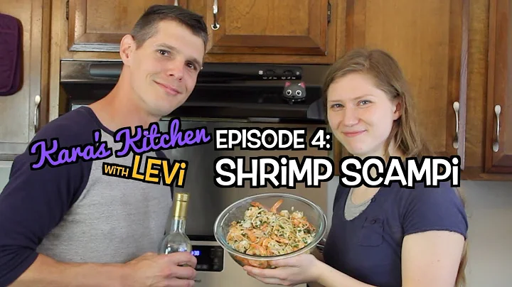 How to Make Shrimp Scampi | Kara's Kitchen with Levi