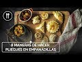 Cómo convertir las empanadillas en delicatessen aprendiendo a hacer preciosos pliegues o repulgues