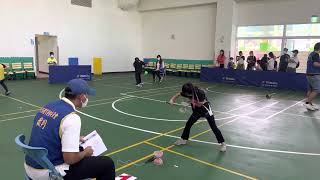 1111113港都盃國小女子中低年級組繞腳競速賽第一名 石岡國小 謝品歆
