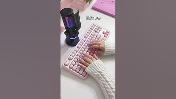 [AD] This mic is perfect for keyboard typing ASMR!! 🎤[AD] details in caption
