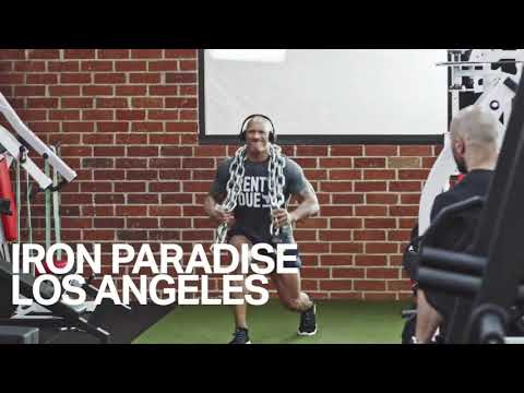Leg Day in the Iron Paradise. BEND BOUNDARIES. | Dwayne Johnson Under Armour Campaign
