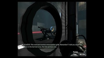 Fizzler Intro Speedrun Portal 2