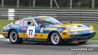 Full hd 1080p video by nm2255: 2012 international historic car
championship at monza racetrack! list: ford gt40 ferrari 365 gtb/4
daytona lola t70 mk3b l...