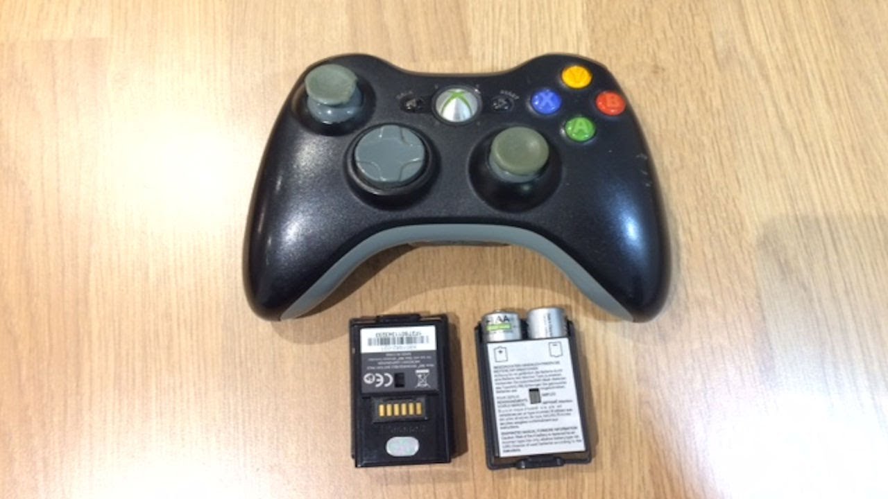 How to replace XBox 360 Wireless Controller Batteries -Both Types - YouTube