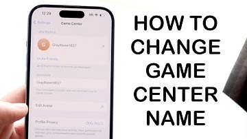 How To Change Game Center Name! (2024)
