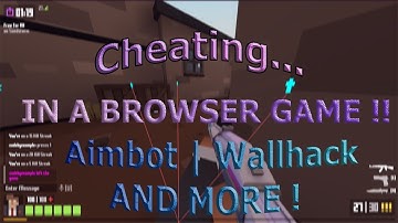 Cheating in Krunker.io | Aimbot, Wallhack, Bhop and more