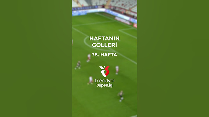 Trendyol Süper Lig'in 38. Haftasında dikkat çeken goller.✍️ Sence en güzel gol hangisi?