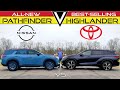 REDEMPTION?? -- 2022 Nissan Pathfinder vs. Toyota Highlander: Comparison