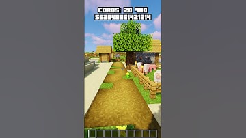 Minecraft Village Island SEED!