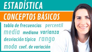 Estadística Conceptos Básicos Tabla De Frecuencias, Media, Moda, Rango, Varianza