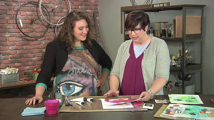 Journal pages on Make It Artsy with Dina Wakley (1...