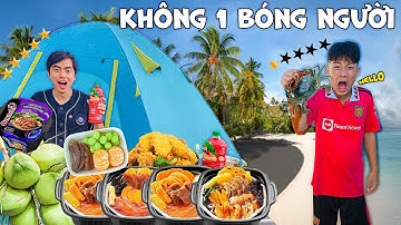 Thái Chuối Thử Thách Cắm Trại Bình Dân Vs Cao Cấp Trên Đảo Hoang