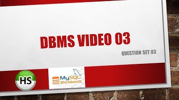 DBMS video 03 | DATABASE MANAGEMENT SYSTEM | java institute