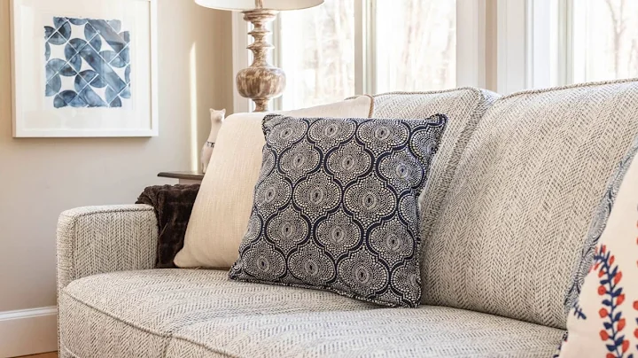 Heather Nadeau Interiors, a red, white and blue li...