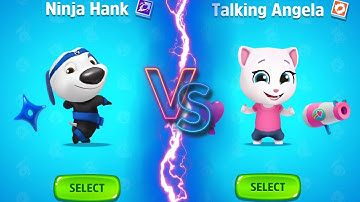 Talking Tom Splash Force - Hank, Angela - Loki Games (Android, iOS) Mobile