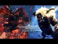 Mhw iceborne  raging brachydios  furious rajang