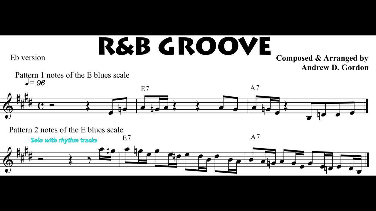 The Blues Scale instructional book Series published by A.D. G. Productions