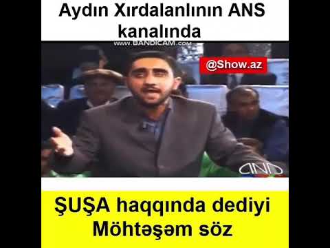 Aydin Xirdalanlinin Şuşa haqqinda meyxanasi