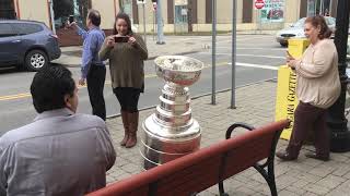 Stanley Cup stops by the Gazette