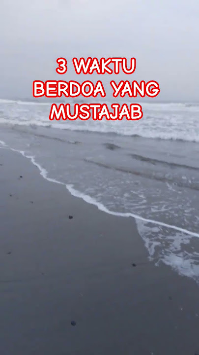 TIGA WAKTU BERDOA YG MUSTAJAB#dakwah #shortvidio #motivasidiri
