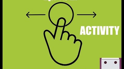 Change Activity Using Swipe Gesture - KOTLIN | ANDROID STUDIO (1/2)