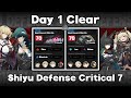 Shiyu Defense Critical 7 Day 1 Clear (47 Secs) - Zenless Zone Zero (Feb)