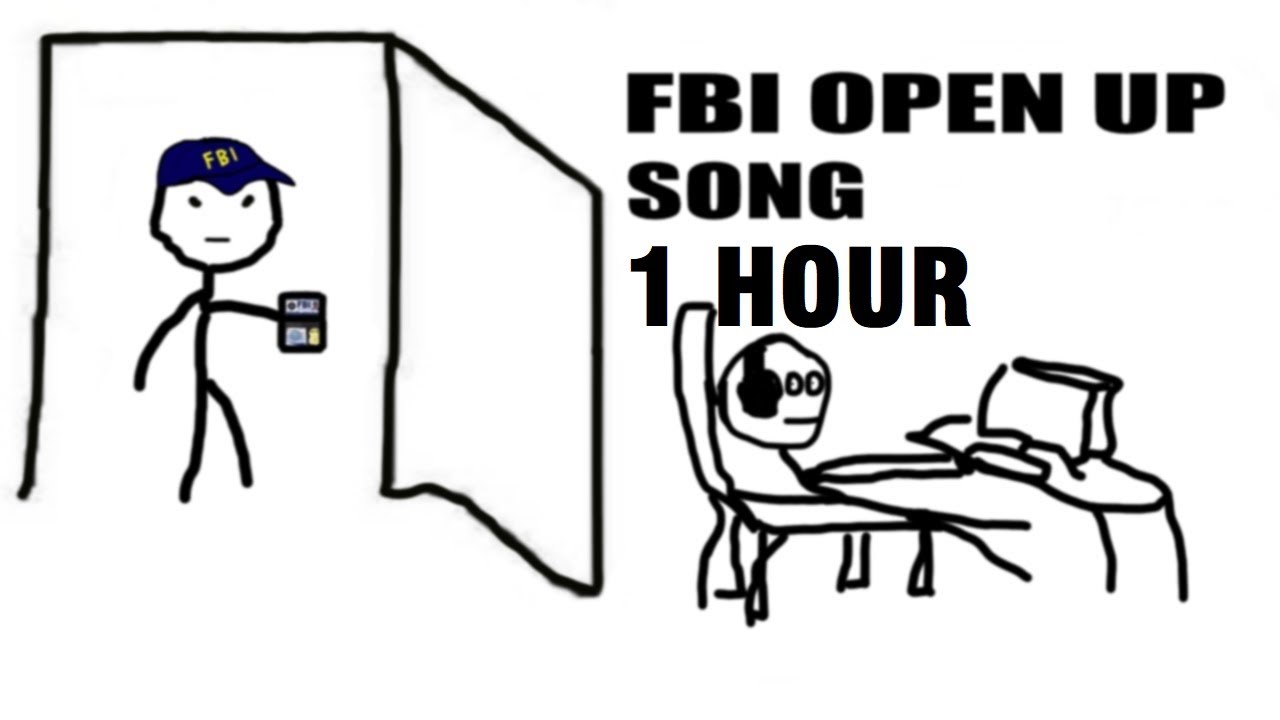 Open the door мем