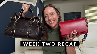 Shop My Closet Week Two Recap! | Bag Collection Challenge