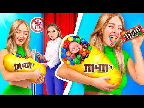 How to Sneak Snacks into the Movies! Jock vs Nerd Student in the Movie!