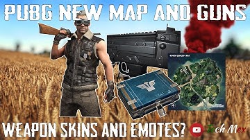 PUBG Update 2018 | PUBG ROADMAP: New maps,  Emotes, and Weapons| Weapon Skins? New Crates?