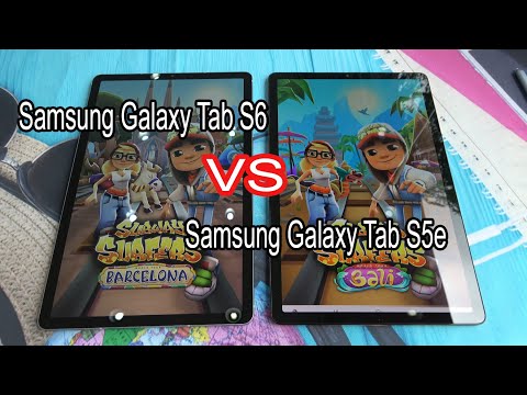 Samsung Galaxy Tab S6 VS Samsung Galaxy Tab S5e | SpeedTest and camera comparison