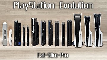 PlayStation Evolution - Fat, Slim & Pro