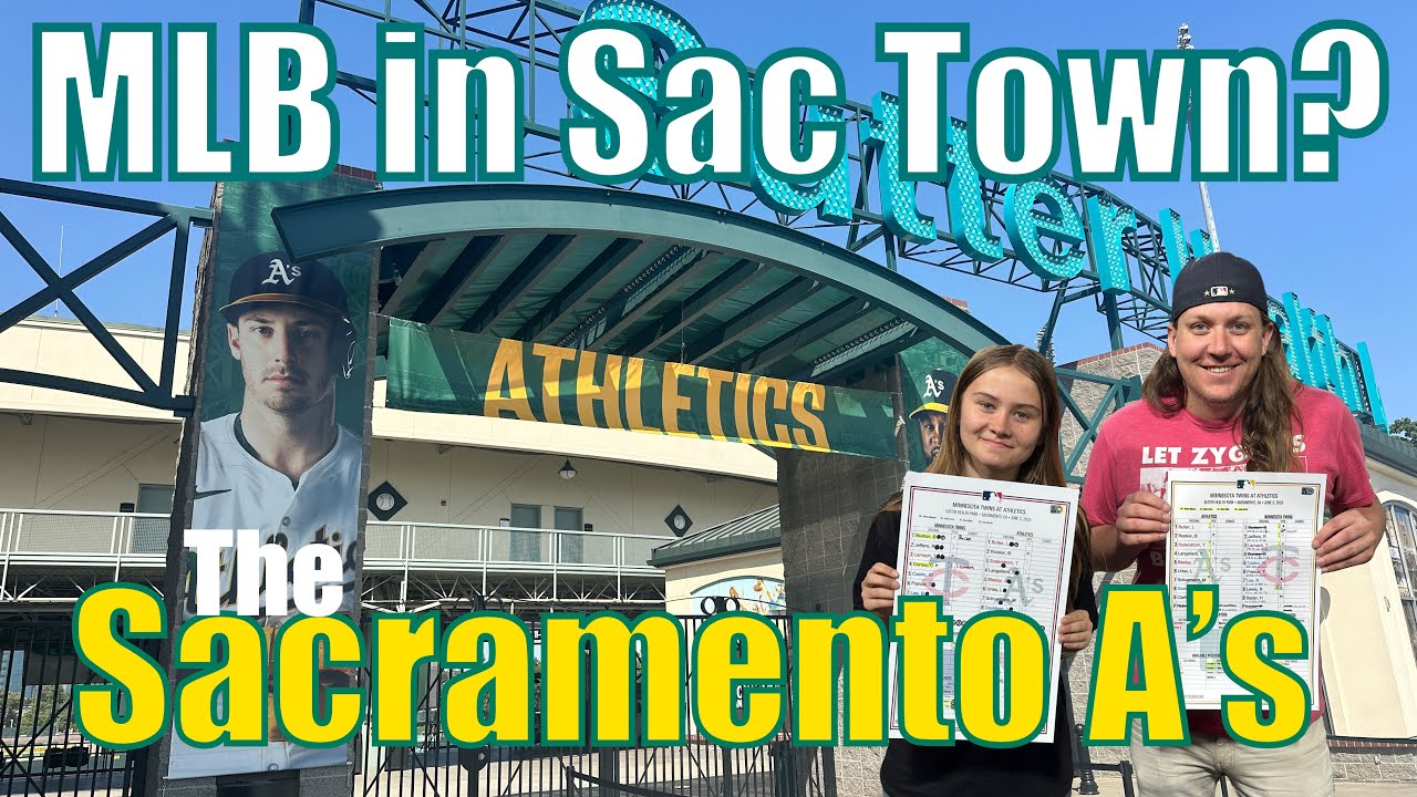 Tristyn Visits Her 11th MLB Stadium | A’s Temporary Sacramento Home Game Experience
