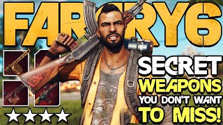 Far Cry 6 - Amazing Secret Weapons You Don't Want To Miss (Far Cry 6 Best Weapons)