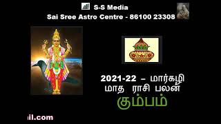 Margazhi Month Predictions in tamil- Kumba Rasi : 2021 - 22 – மார்கழி மாத ராசி பலன்   கும்ப ராசி