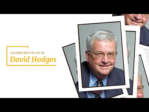 Celebrating the Life of David Hodges
