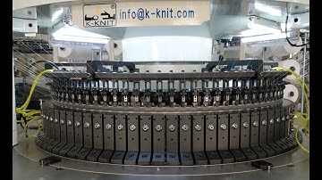 K-KNIT : High Speed Double Jersey Circular Knitting Machine