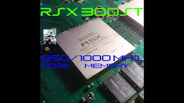 PS3 overclock Stock vs 850/1000 RSX Boost Crysis HD CECH-2504 0D (CXD5300CGB) PlayStation 3 CFW