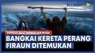 Kereta Perang Firaun Saat Mengejar Musa Ditemukan di Dasar Laut Merah