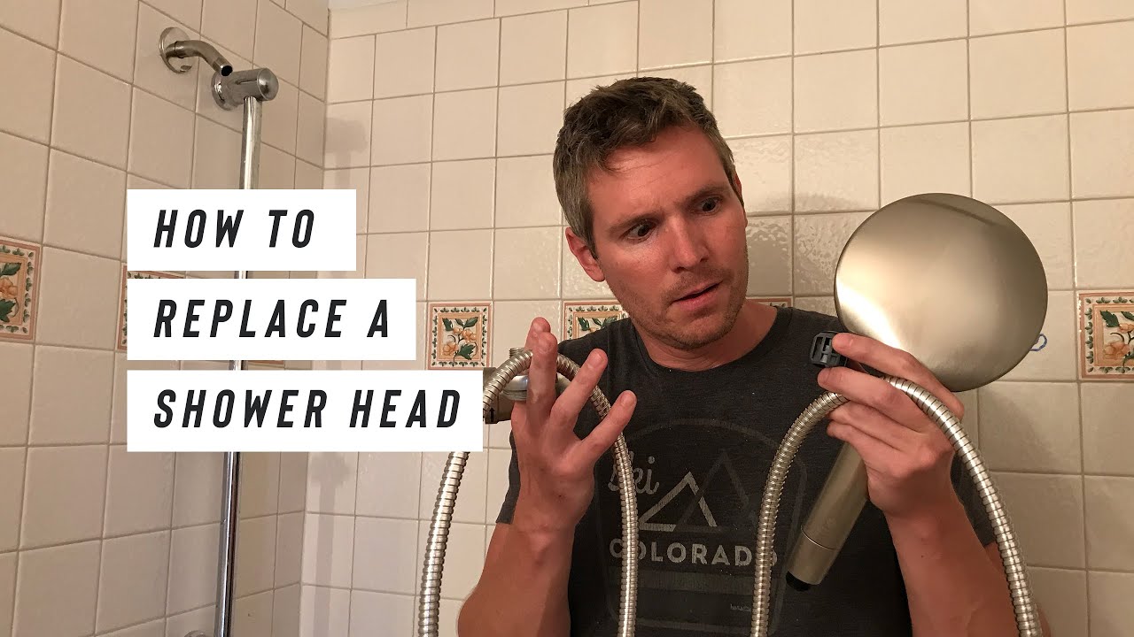 Replacing a Shower Head YouTube