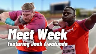 Throwing and Olympic Lifting with Josh Awotunde (It's Meet Week)