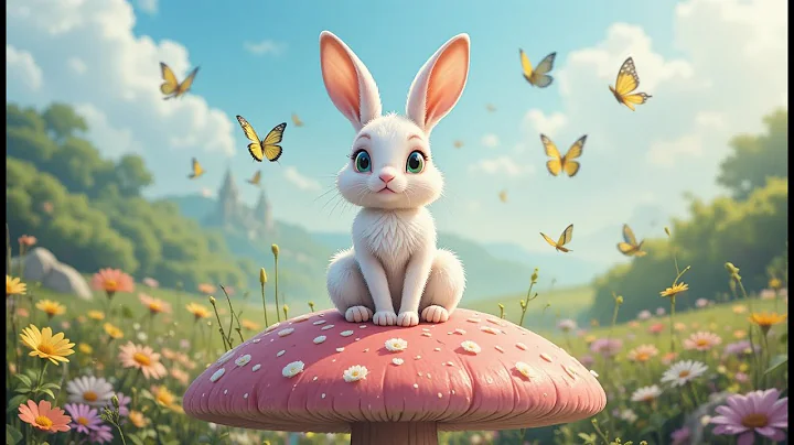 Bunny’s Rainbow Adventure  | Learn Colors with Bunny  | Cute  Kids Song & Nursery Rhyme