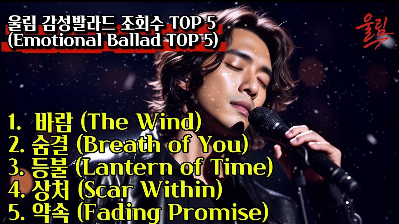 울림 감성발라드 조회수 TOP 5 | WULLIM Emotional Ballad TOP 5가장 많은 사랑을 받은 울림의 명곡들