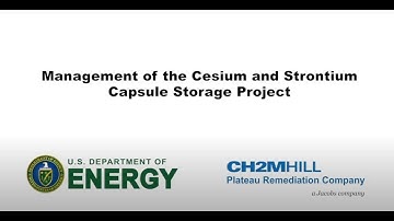 Cesium and Strontium Capsule Relocation Animation
