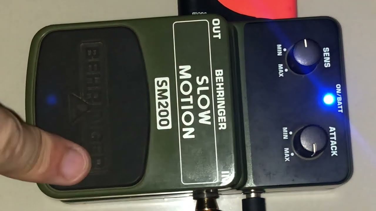 Pedal Behringer SM200 - Slow Motion