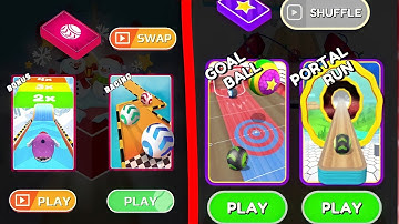 CARD SHUFFLE GOING BALLS VS SKY ROLLING BALL | NEW UPDATE | Gameplay #104 (Android & IOS GamePlays)