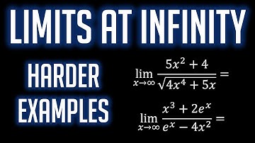 Limits at Infinity | Harder Examples