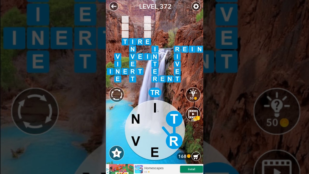 Word Crossword Search level 372