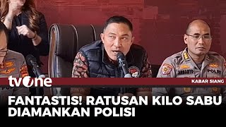 Download lagu Polda Metro Jaya Bongkar Sindikat Sabu Internasional 516 Kg | Kabar Siang tvOne