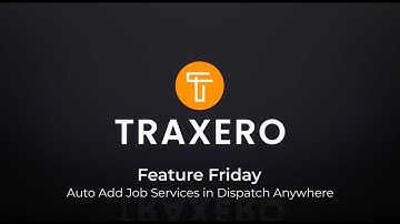Feature Friday: Auto Add Job Services in Dispatch Anywhere